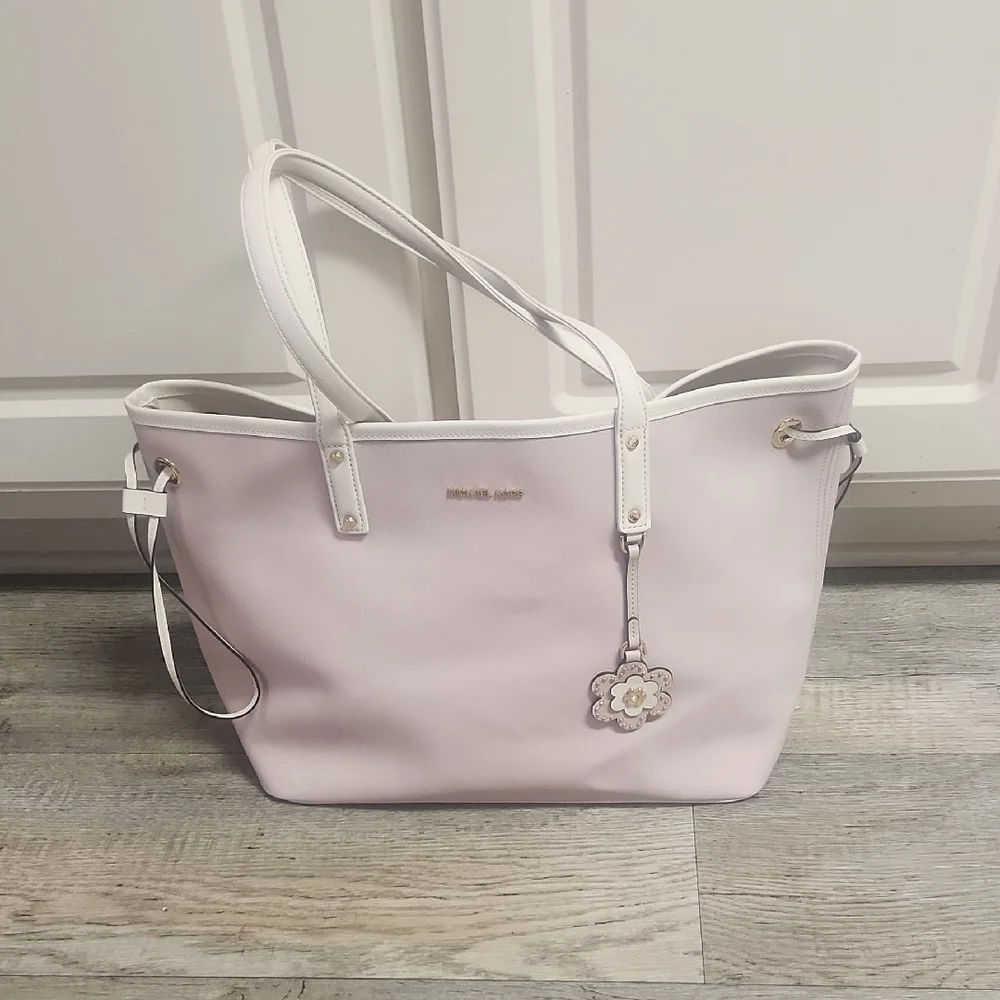 Michael Kors Blush and Cream Tote